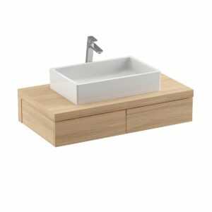 Kúpeľňová skrinka pod umývadlo Ravak Formy 100x55 cm dub X000001033