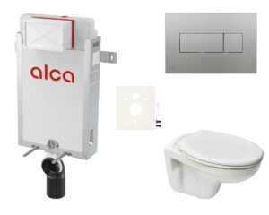 Cenovo zvýhodnený závesný WC set Alca na zamurovanie + WC S-Line S-line Pre SIKOAP6