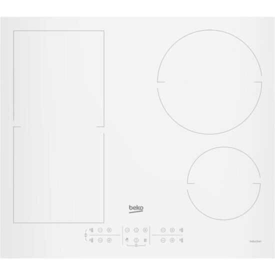 Indukčná varná doska Beko biela HII64200FMTW
