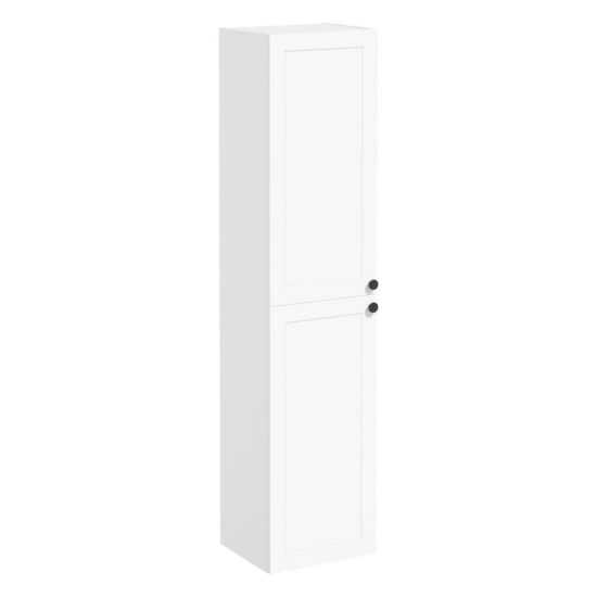 Kúpeľňová skrinka vysoká Vitra Root 40x180x35 cm biela mat ROOTCV40BI