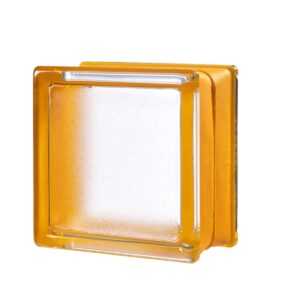 Luxfera Glassblocks MiniGlass marhuľová 15x15x8 cm sklo MGSAPR