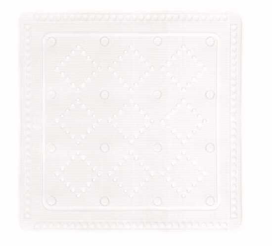 Protišmyková podložka do vane Kleine Wolke Arosa biela 55x55 cm 0221100002