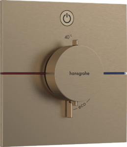 Sprchová batéria Hansgrohe ShowerSelect Comfort E bez podomietkového telesa kartáčovaný bronz 15571140