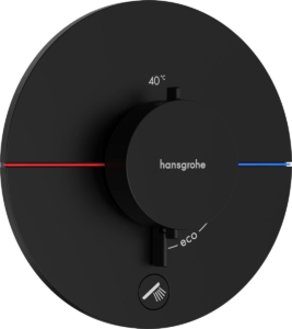 Sprchová batéria Hansgrohe ShowerSelect Comfort S bez podomietkového telesa matná čierna 15562670