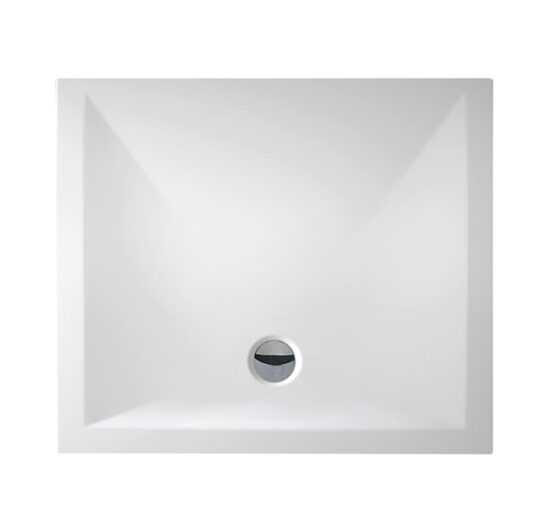 Sprchová vanička obdĺžniková Roth 90x80 cm liaty mramor MAN SQ 080090 2E