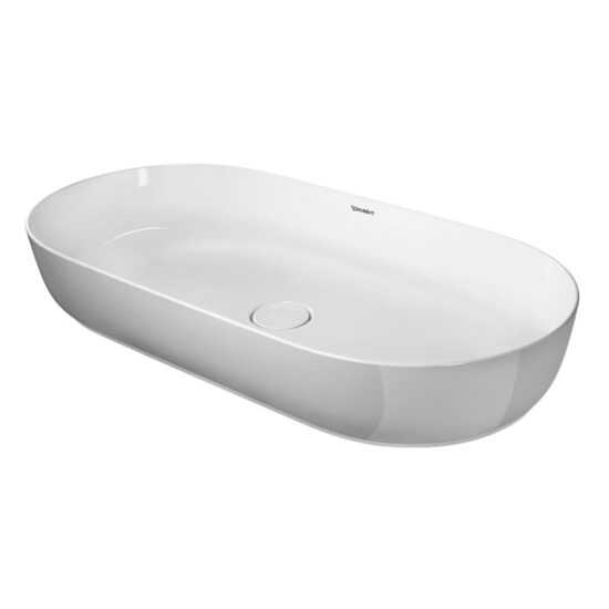 Umývadlo na dosku Duravit Luv 80x40 cm bez otvoru pre batériu