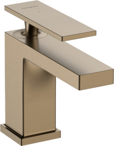 Ventil umývadlový Hansgrohe Tecturis E bez výpuste kartáčovaný bronz 73013140