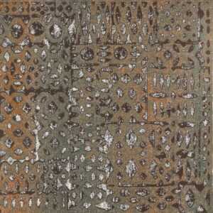Dekor Cir Metallo verde Lamiera 25x25 cm mat 1086724