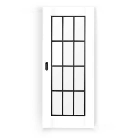 Interiérové dvere Naturel Zaria posuvné 80 cm biele posuvné ZARIA5CPLB80PO