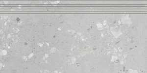 Schodovka Rako Castone cement 40x80 cm mat DCP84856.1
