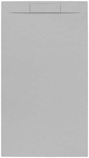 Sprchová vanička obdĺžniková SAT Fusion 100x80 cm liaty mramor gris perla SATFU10080GRP