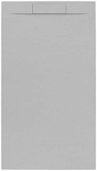 Sprchová vanička obdĺžniková SAT Fusion 140x90 cm liaty mramor gris perla SATFU14090GRP
