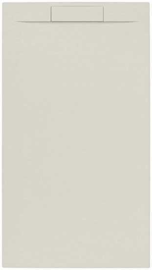 Sprchová vanička obdĺžniková SAT Fusion 160x80 cm liaty mramor beige SATFU16080BE