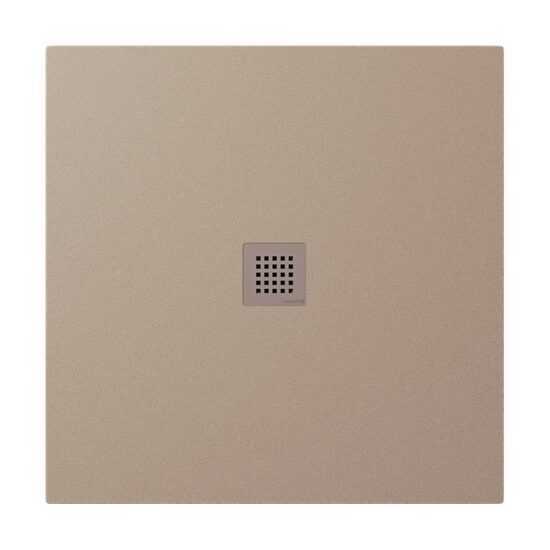 Sprchová vanička štvorcová Polysan Treneca 90x90 cm liaty mramor béžová 84300.81