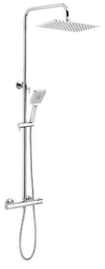 Sprchový systém Novaservis Metalia 54 s termostatickou batériou chróm SET034/TER